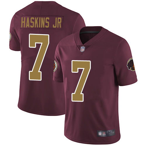 Washington Redskins Limited Burgundy Red Men Dwayne Haskins Alternate Jersey NFL Football #7 80th